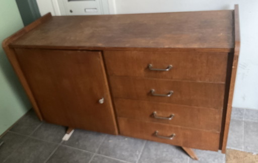 Aparador de estilo escandinavo de los años 60 y 70