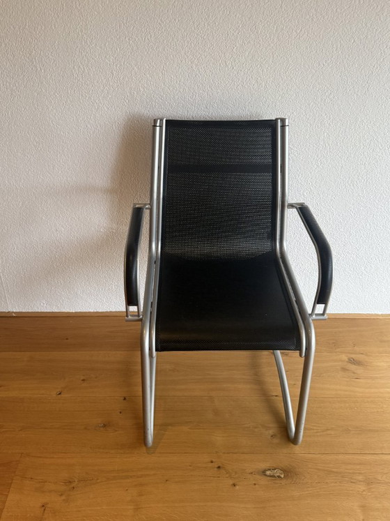 Image 1 of Perfect condition black Sitland "Visitor chair"