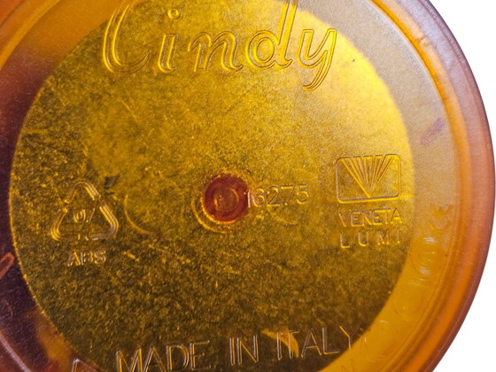 Image 1 of Veneta Lumi - Modèle Cindy - Plastique - Lampe à poser - Italie - 80's