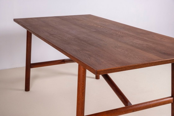 Image 1 of Dining Table in Oak by Danish Cabinetmaker, 1960s Denmark