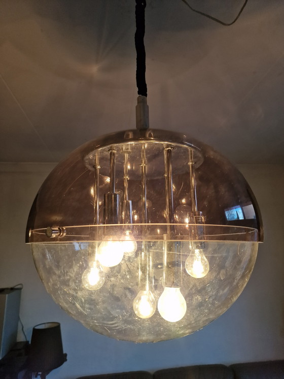 Image 1 of Lampe globe de l'ère spatiale, attribuée à Raak