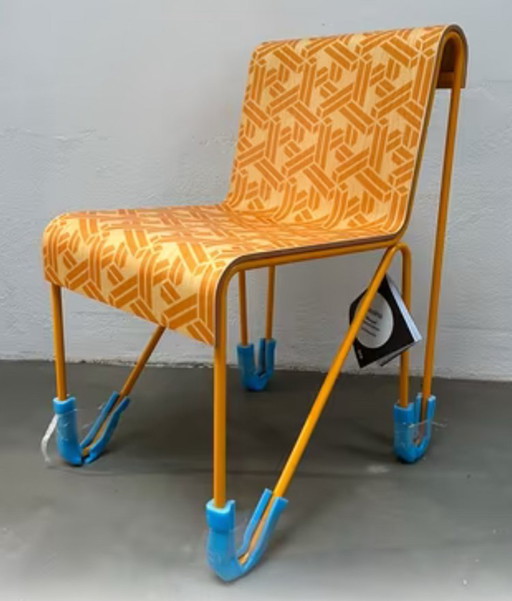 Cassina Lmtd Rietveld Beugelstoel 1927-2018 Joost Swarte pattern