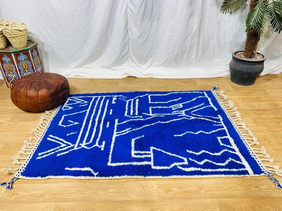 Marokkanischer Berber-Teppich mit Muster 180/280cm – Teppiche & Läufer, Wool (photo 4 of 6)
