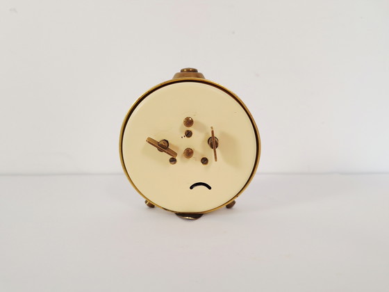 Image 1 of Vintage Blessing Alarm Clock / Table Clock Mechanical / Manual Alarm Clock 