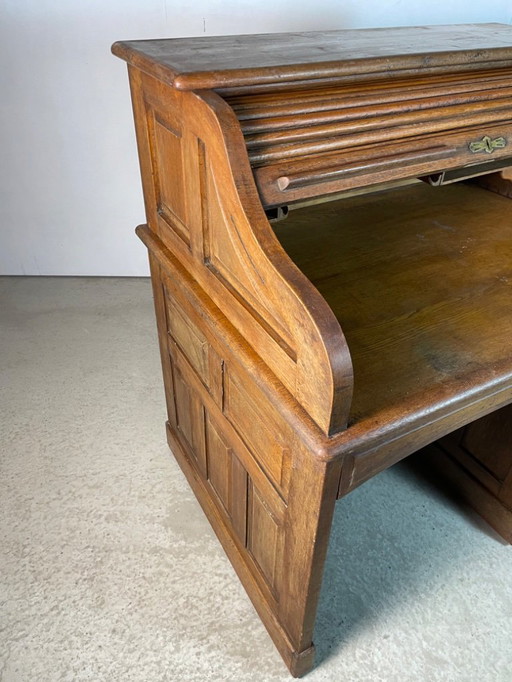 Bureau voor Amerikaanse cilinders en chêne. Vers 1900