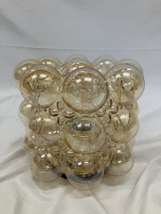 Image 1 of Lampada da soffitto vintage Helena Tynell, lampada a bolle di design del 1960