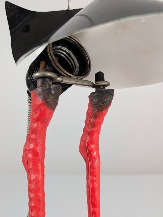 Ingo Maurer Bibibibi Table Lamp, Signed, 1980s – Lighting, Metal, Plastic (photo 9 of 13)