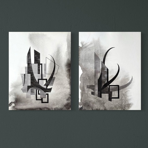 Eugène Eechaut (1938-2019) - two works, 1974-1975