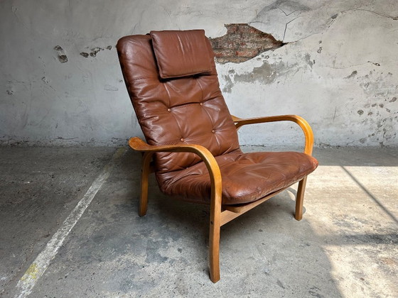 Image 1 of Vintage Lamino armchair by Yngve Ekström - Swedish design from 1956