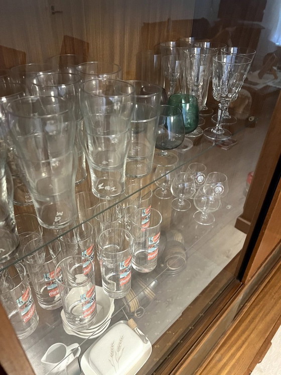 Image 1 of Credenza/parete vintage in teak di metà secolo | Anni '60 | Stile di design danese