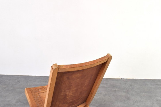 Image 1 of Sedia pieghevole di Ángel Pazmiño per Muebles de Estilo, anni '60.