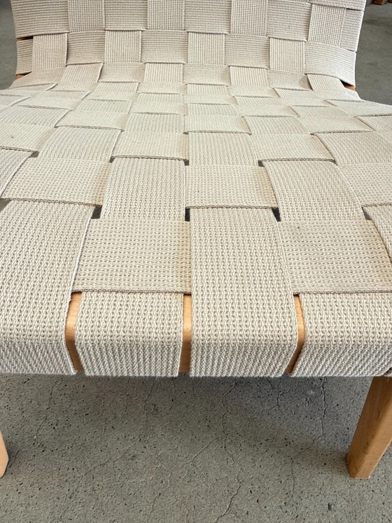 Knoll Risom lounge chair, Jens Risom, Sillas y sillones, Textil, Madera, Beige (foto 11 de 13)