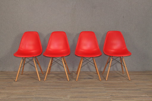 4X Dsw Charles Ray Eames Vitra Stühle