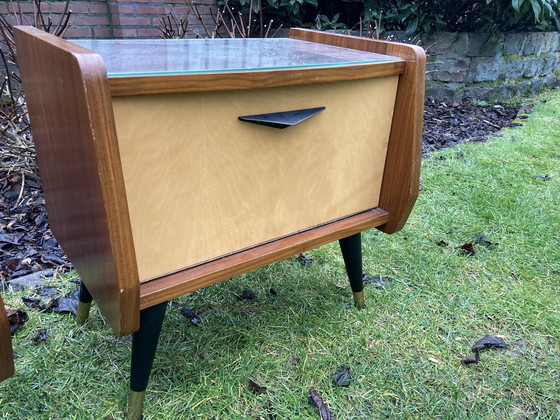 Image 1 of comodini vintage anni '50