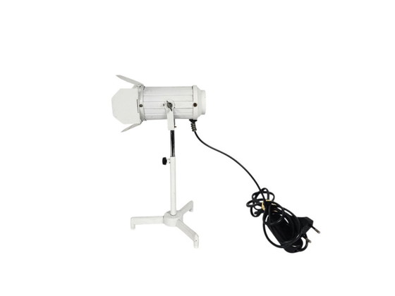 Image 1 of Éclairage vintage - lampe de studio - lampe à réflecteur sur trépied - lampe de cinéma - lampe de théâtre - années 1980