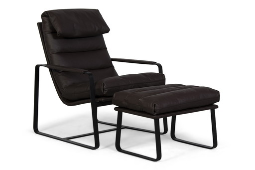 Sillón + otomana Leolux Indra
