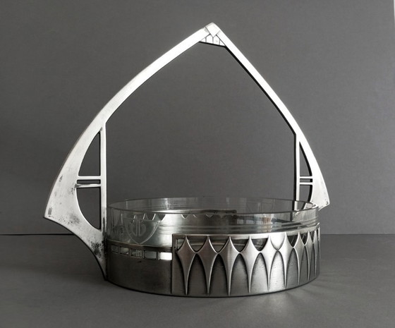 Image 1 of Albert Kohler/WMF Modèle n° 645 Corbeille à fruits jugendstil 1905 Design Albin Müller