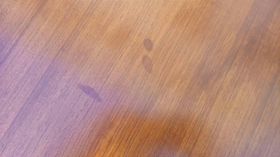 Table à manger 4 à 8 personnes + 4 chaises de Niels Vodder Années 60 – Salles à manger complètes, Wood, Skai (photo 17 of 29)
