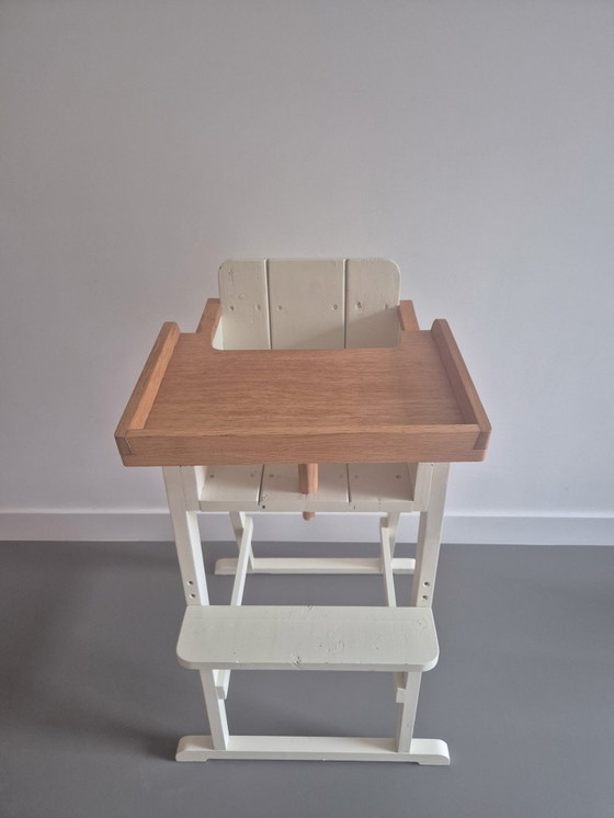Image 1 of Piet Hein Eek high chair scrap wood