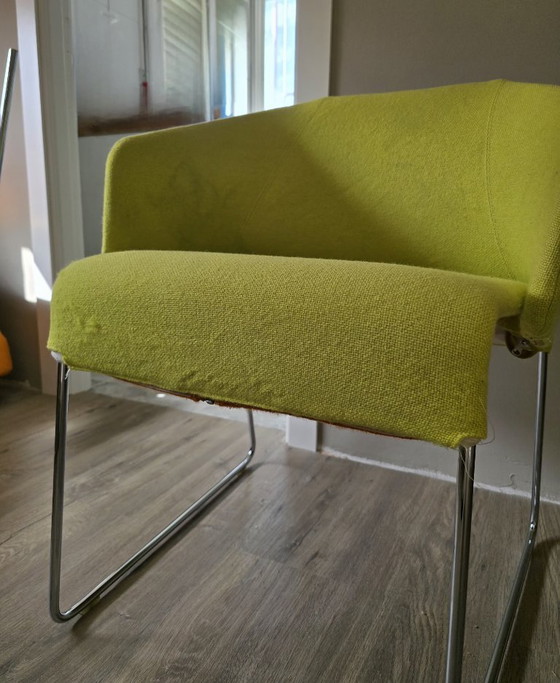 Ensemble de salle à manger design haut de gamme 6 pièces de B&B Italia (4 Papilio + 2 fauteuils Lazy) (photo 5 of 6)