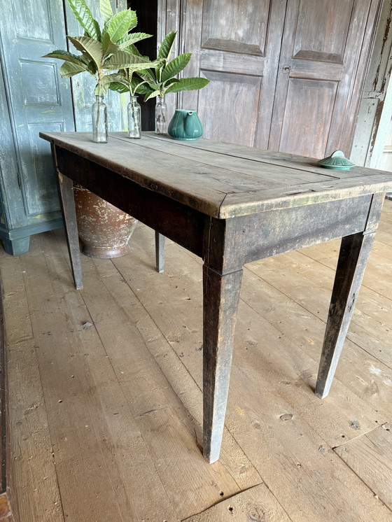 Image 1 of Tavolo rustico neoclassico 700 noce