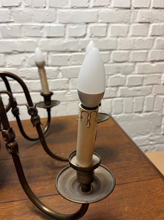 Image 1 of Lustre classique flamand/hollandais en laiton