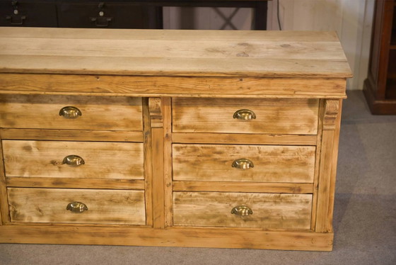 Craftsman's cabinet with 9 drawers from the 1950s. – Decorative Objects, Vintage (photo 6 of 13)
