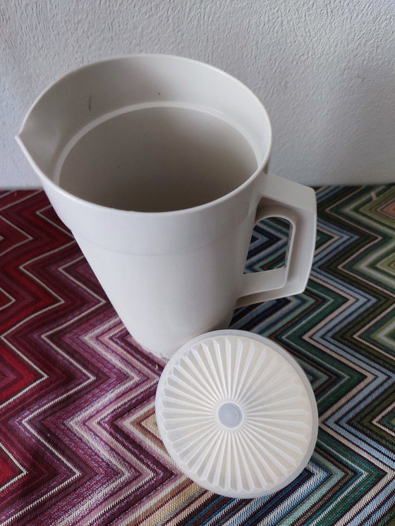 Image 1 of Tupperware caraffa versatrice di succo con coperchio crema