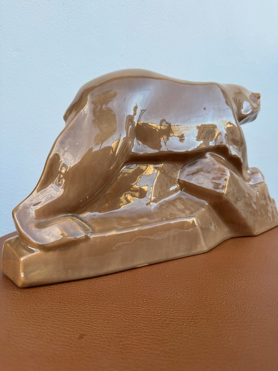 Scultura orso Art Déco E.Cazaux – Sculture, Ceramica (photo 3 of 15)