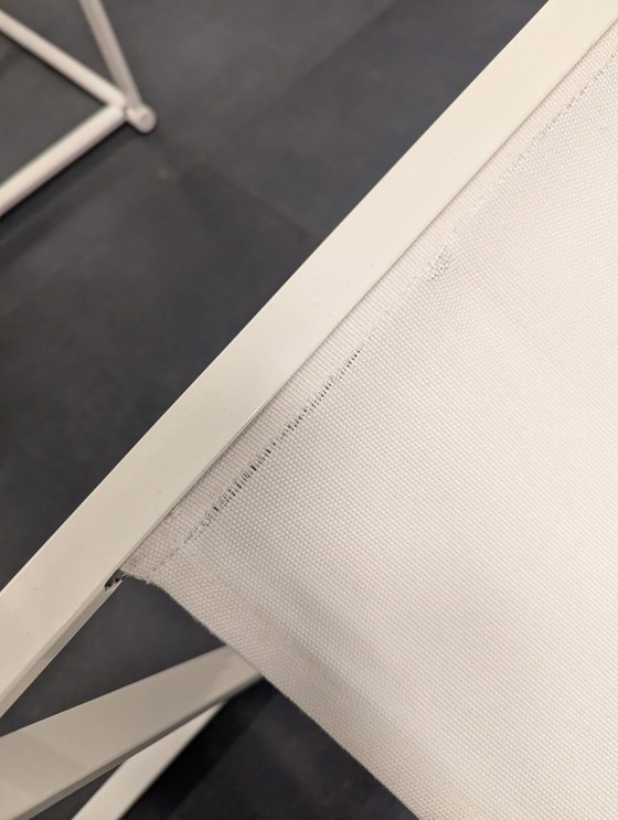 Image 1 of 2x Fauteuils Cube Pastoe FM60 (blanc) - Radboud van Beekum