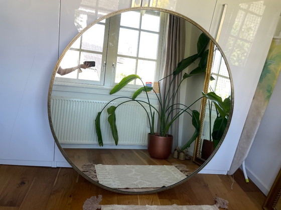 Grand miroir rond – Maisons du Monde, Glass, Metal (photo 6 of 11)