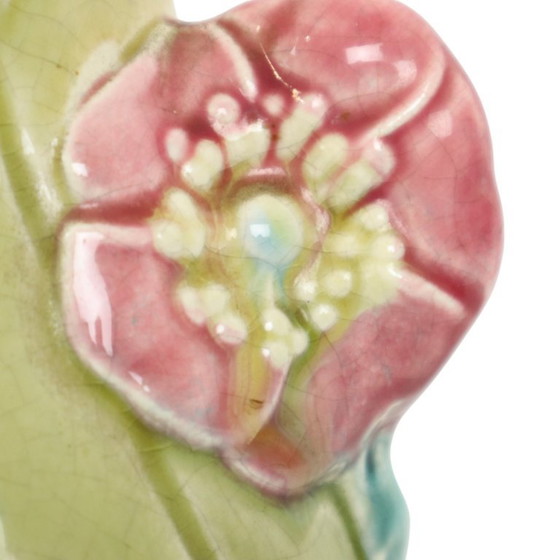 Image 1 of Art Nouveau Vaas Majolica Gustave De Bruyn