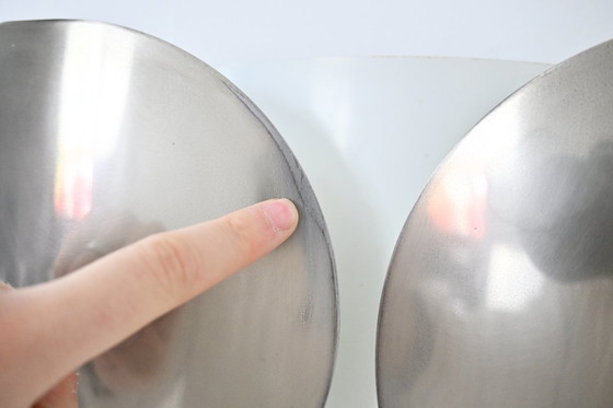 Image 1 of Chrome Foglio wall lamp by Tobia & Afra Scarpa for Flos, 1960s