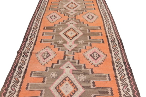 Kelim Modern Caucus Kilim - Art Arménien Vintage – Tapis, Wool (photo 4 of 5)