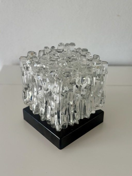 Vintage jaren 70 ice cube plafondlamp by Helena Tynell