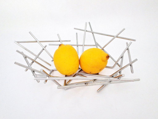 Alessi Aufblasbare Obstschale – schalen, rvs, Metal (photo 2 of 10)