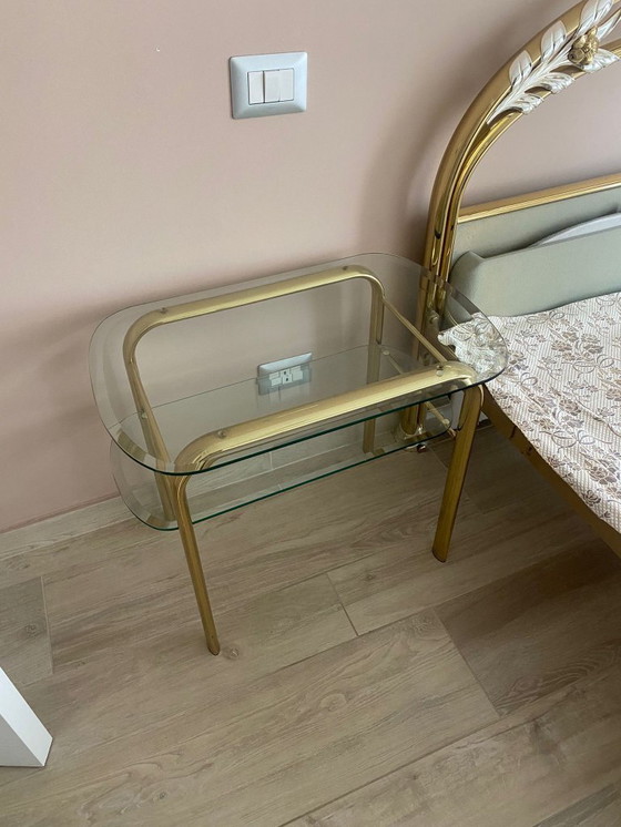 Image 1 of Letto matrimoniale vintage in ottone