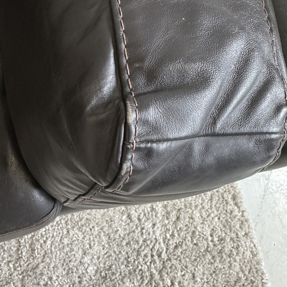 Image 1 of Natuzzi hoekbank leer
