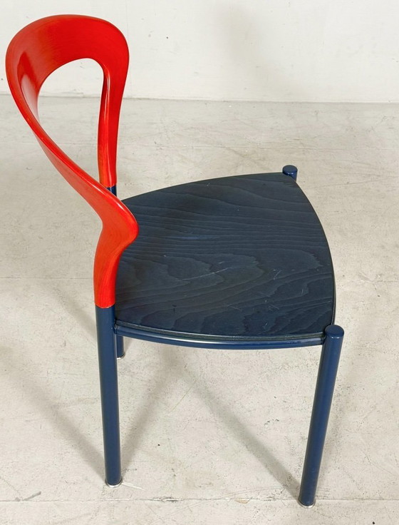Image 1 of HARTMUT LOHMEYER. per Kusch+Co, set di 4 sedie/sedie Lotus, Germania, anni '80