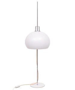 Vloerlamp "Lucerna" van verchroomd staal, ontworpen door Harvey Guzzini voor Meblo in de jaren 60. (photo 17 of 40)