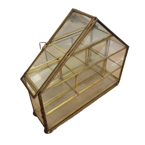 Image 1 of Hollywood regency Vitrine Wandschrank