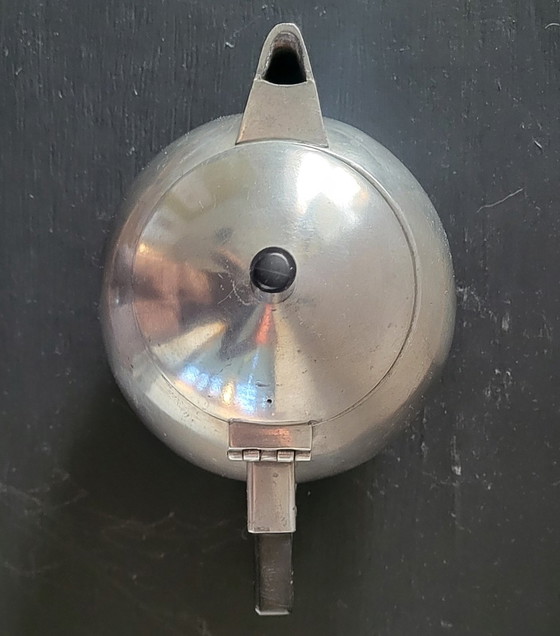 Image 1 of Tinnen Art Nouveau theepot GERO, Theodorus Hooft