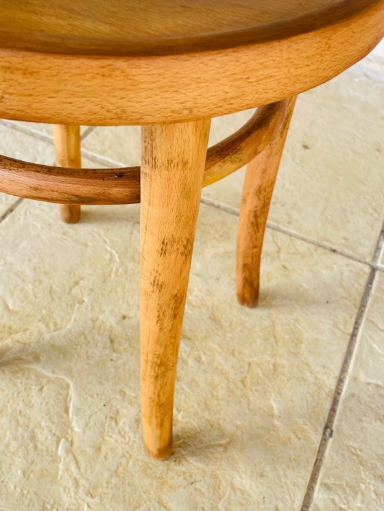 Image 1 of Sgabello in legno curvato di Thonet per FMG Polonia, circa anni '30