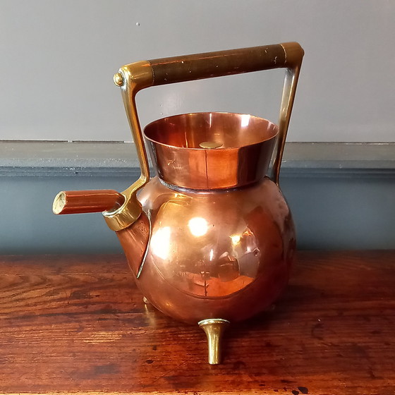 Image 1 of Oggetti da collezione Vaso da tè Christoffer Dresser del XIX secolo