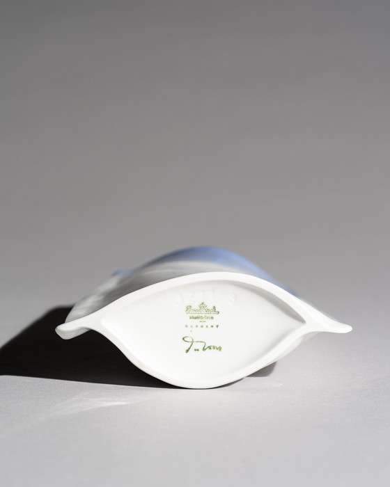 Image 1 of Johan van Loon x Rosenthal Studio-Line Glossy Paper Porcelain Vase Duo Maritime