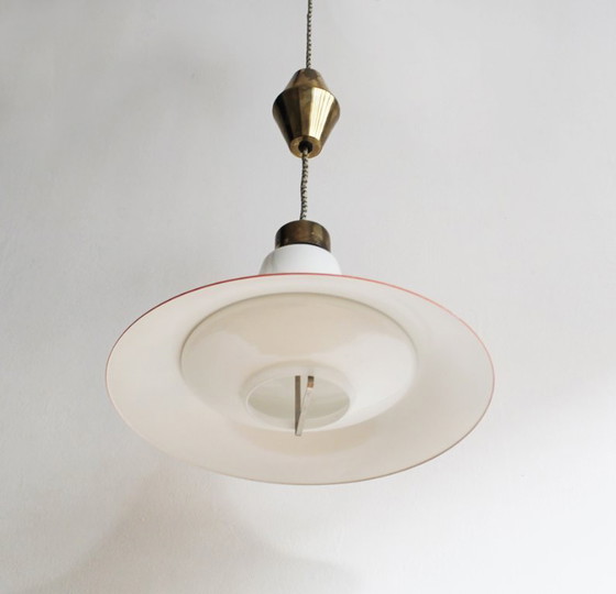 Image 1 of Vintage 1960s Adjustable Ceiling Lamp