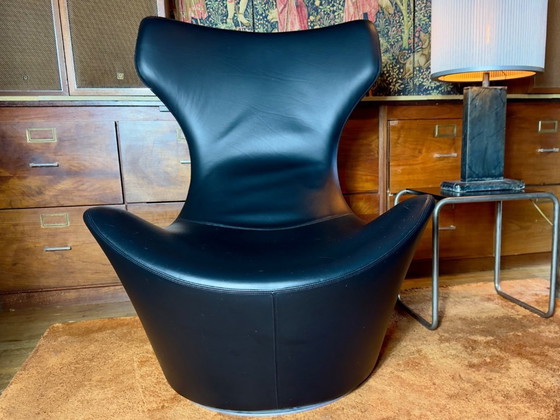 Image 1 of B&B Italia Grande Papilio armchair + Ottoman Naoto Fukasawa design
