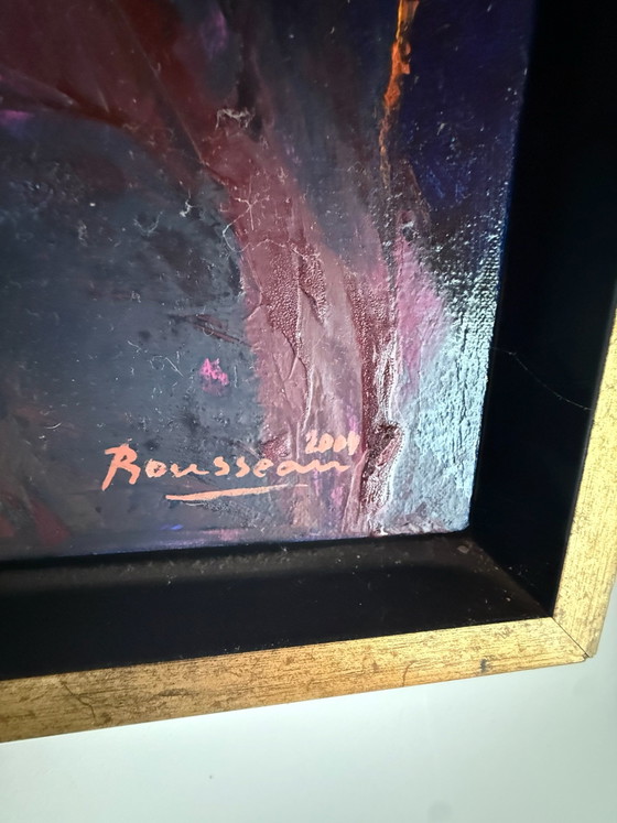 Quadro Chrit Rousseau, Arte, Legno, Tela, Nero (foto 3 di 5)