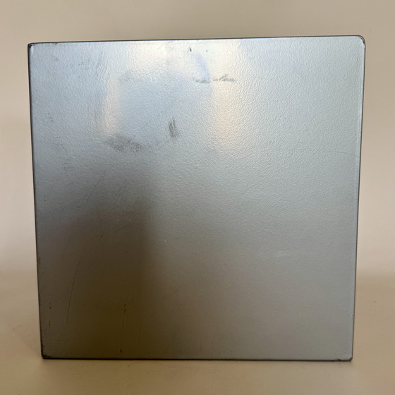 Image 1 of Coppia di mensole anni '70 in acciaio inox spazzolato