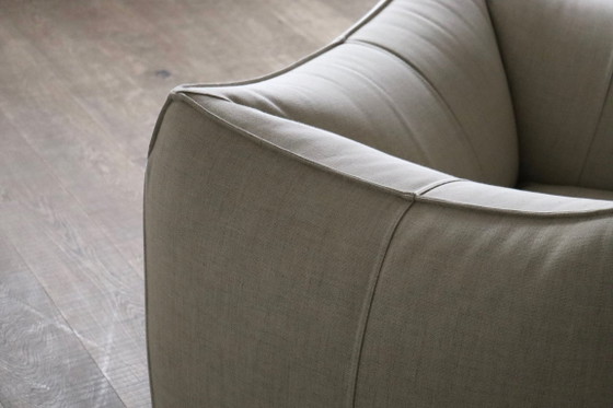 Image 1 of De Le Bambole bank en fauteuil van Mario Bellini voor B&B Italia, jaren 70.